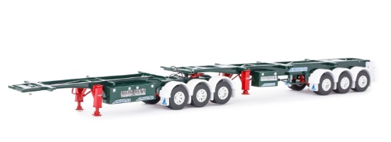 MaxiTRANS Freighter Skel B Double Combination Trailer Set -…