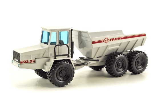 O & K Faun 23.2 Dump Truck - White