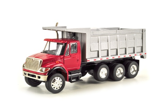 International 7000 Dump Truck - Red