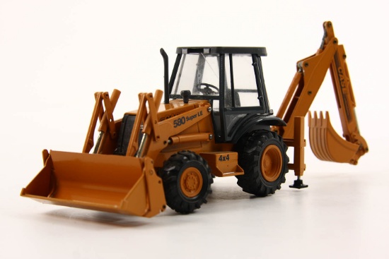 Case 580 Super LE 4 x 4 Backhoe Loader - 1:35