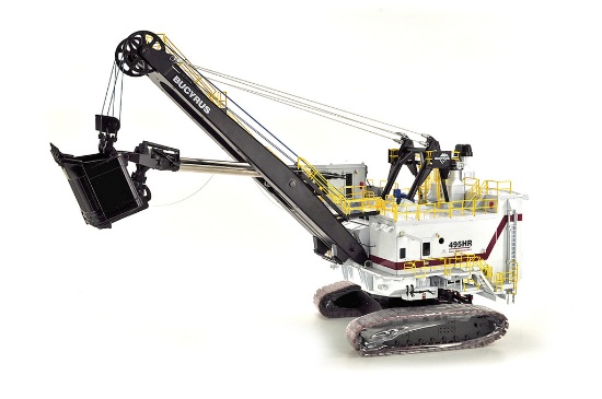 Bucyrus 495HR Mining Shovel