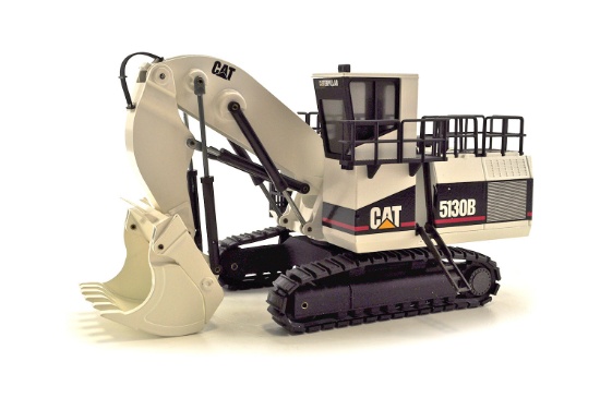 Caterpillar 5130 Hydraulic Shovel - White