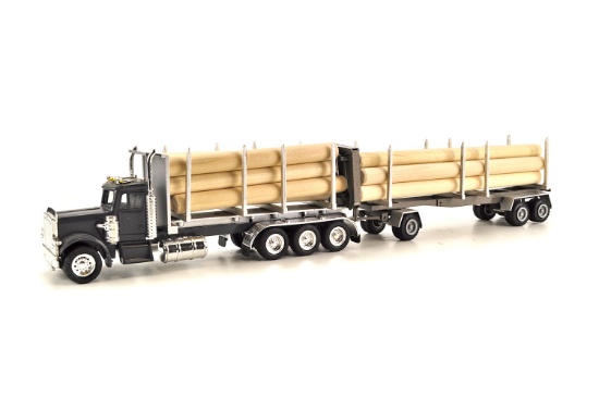 Peterbilt Log Truck & Log Trailer
