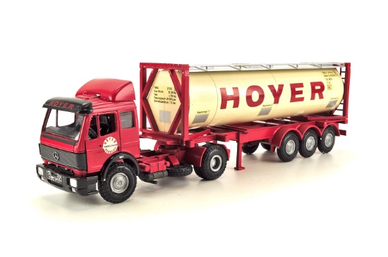 Mercedes Benz Tanker Truck - Hoyer - 1:43