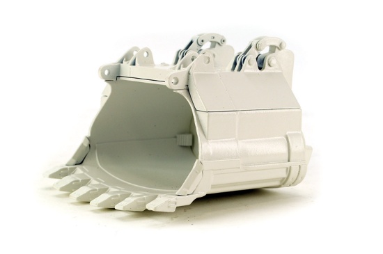 Bucyrus 495 Shovel Bucket - White