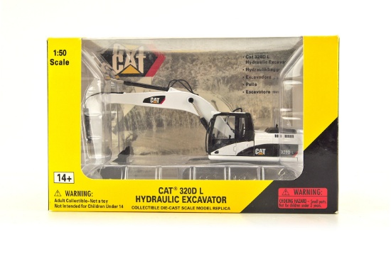 Caterpillar 320DL Excavator - White