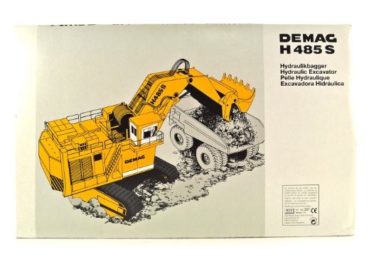Demag H485S Hydraulic Shovel - White