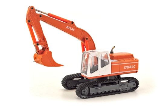 Atlas 1704 Tracked Excavator - Orange