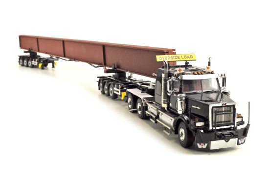 Western Star 4694 Tractor w/Trailer & Beam Load