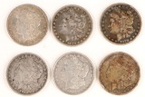 Morgan Silver Dollars (6)