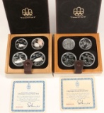 1976 Olympic Coin Proof Sets (2)