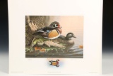 1992 Ohio Duck Stamp Print & Stamps