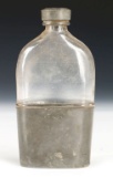 Glass Flask With Cup