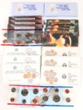 1989, 1992, 1994, 1995, 1996, 1998 U.S. Mint Uncirculated Coin Sets