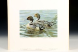 1988 Canada Conserving Wildlife Habitat Stamps & Print