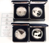 2003 National Wildlife Refugee Centennial Medals - Silver Proofs (4)