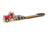 Peterbilt 379 Tractor w/ Rogers Lowboy - Red