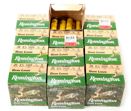 Approximately 300 Shells Remington 20 Gauge