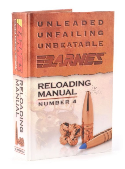 2008 Barnes Reloading Manual #4