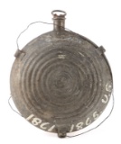 Civil War Union Bulls-eye Tin Canteen W/Stopper