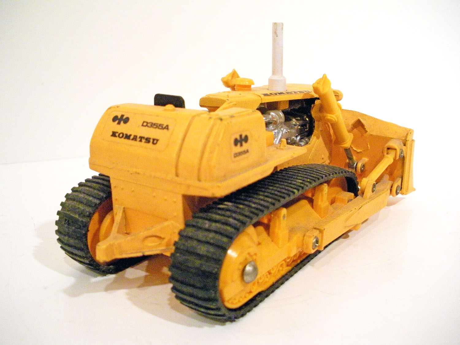 ACE Diapet コマツブルドーザー D355A 1/50 Komatsu D355A Bulldozer Ripper Diecast Scale Model Yonezawa