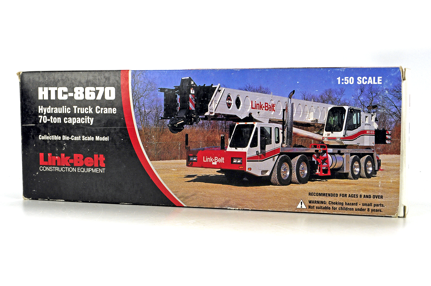 Link-Belt HTC-8670 油圧トラッククレーン 1:50スケール