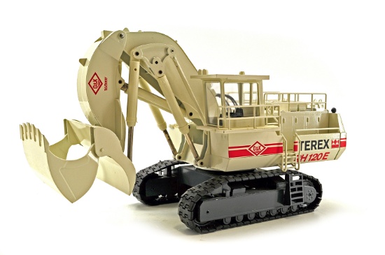 Terex RH120E Shovel - White & Red