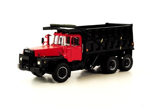 Mack Tandem Axle Dump Truck - Red/Black