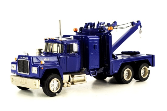 Mack R Model Tractor w/Sleeper - Twin Boom Wrecker - 1:48