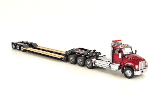 Kenworth T880 SBFA Daycab Lowboy +Jeep + Boosters