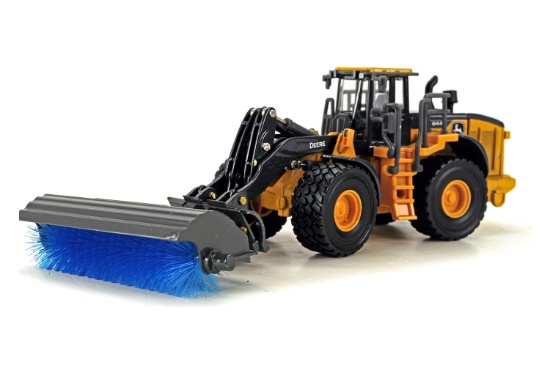 John Deere Loader w/Broom Attachment