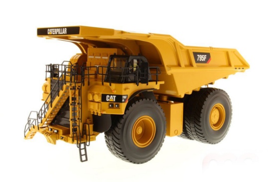 Caterpillar 795F Mining Truck - Yellow