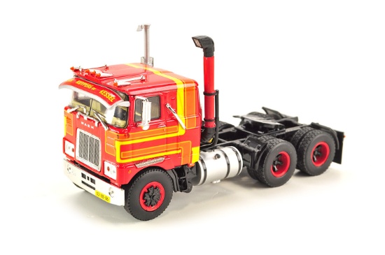 Mack F700 6x4 Cabover - Red, Orange, & Yellow