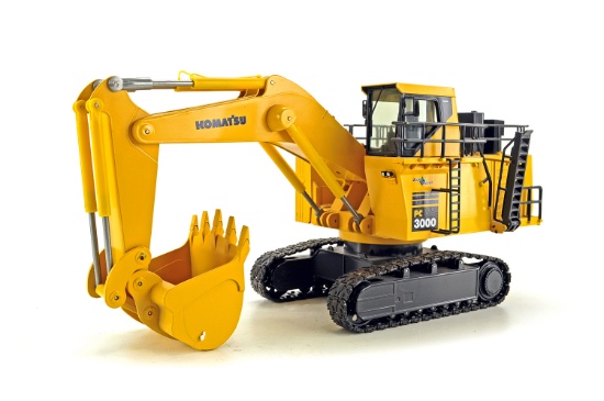 Komatsu PC 3000 Backhoe - Yellow