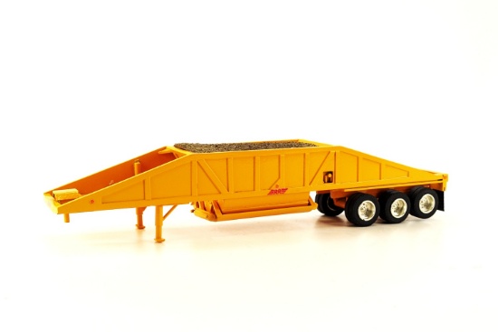 Bottom Dump w/Load - Yellow - 1:48