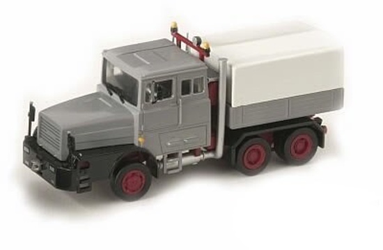 Faun 1206 Heavy Oilfield Truck - Gray