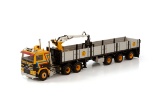 Volvo F12 6x2 w/Brick Trailer & Crane - Fa Buiter