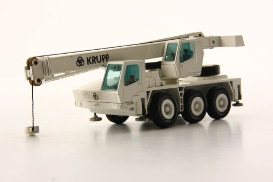 Krupp 3-Axle Mobile Crane - White