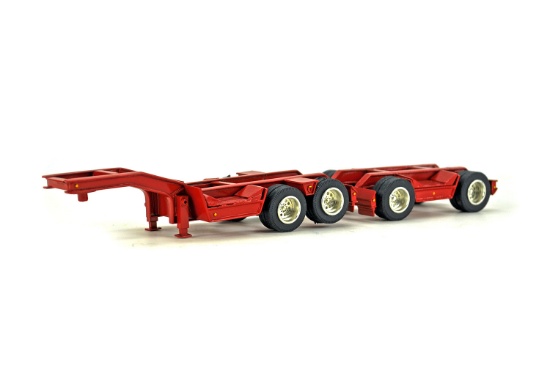Trail King Scraper Trailer - Red - 1:48