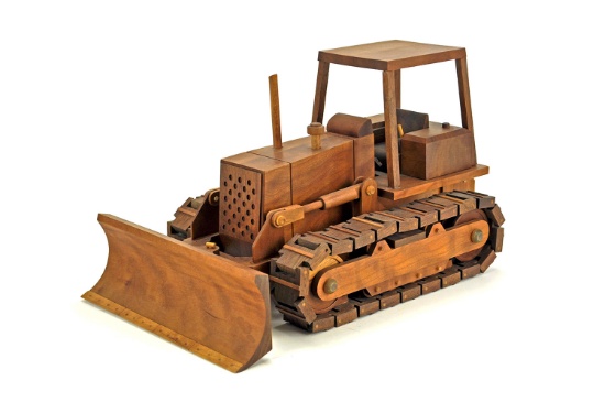 Woodchuck Bulldozer Model