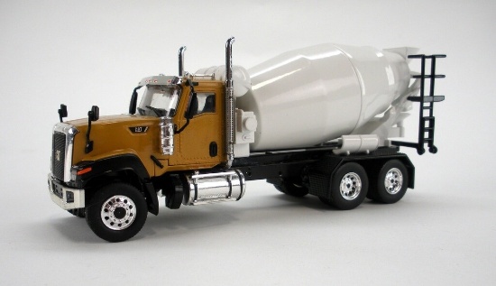 Caterpillar CT680 w/Mixer Body - Yellow/White