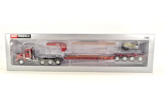Kenworth T800W w/4 Axle Rogers Lowboy
