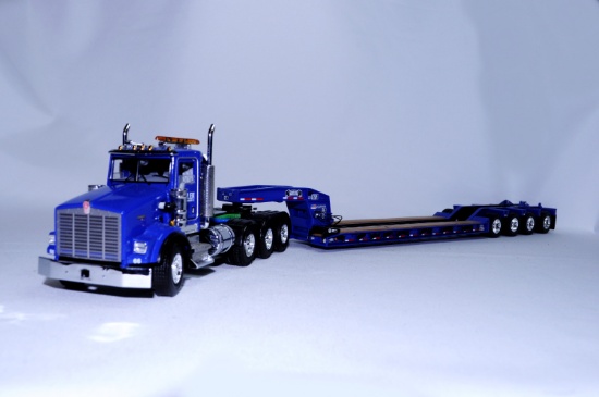 Peterbilt 379 w/ 4-Axle Lowboy - Miller Transfer