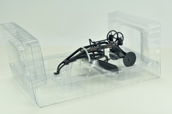 Caterpillar No 4 Highway Patrol Grader - Gray - 1:16