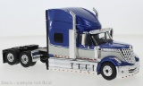 International Lonestar Tandem Tractor w/Sleeper - Blue - 1:43