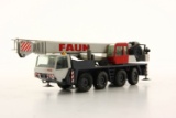 Faun 4-Axle Mobile Crane - Gray