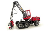 Komatsu 931.1 Harvester Crane - Red & Black - 1:35