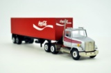 Freightliner Conventional w/Van Trailer - Coke