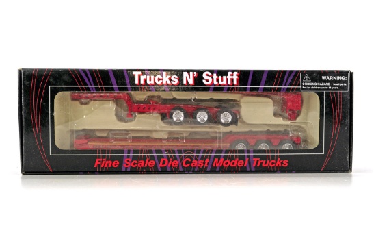 3-Axle Trailer w/3-Axle Dolly - Red - 1:53