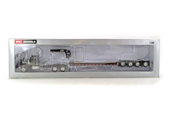 Caterpillar CT680 8x4 w/ Rogers 4-Axle Lowboy - Grey/Black